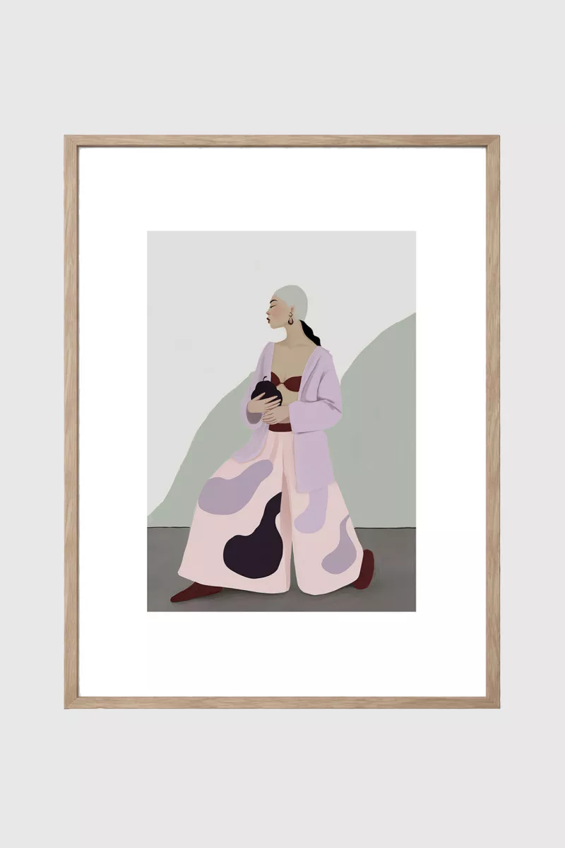 Parisienne | Gerahmter Fine Art Print